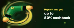 50% cashback