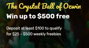 win up to %500 free